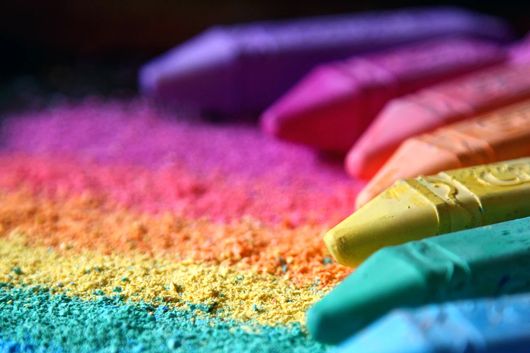 Graphic Design Crayons 1034
